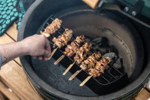 Öntöttvas satay grill