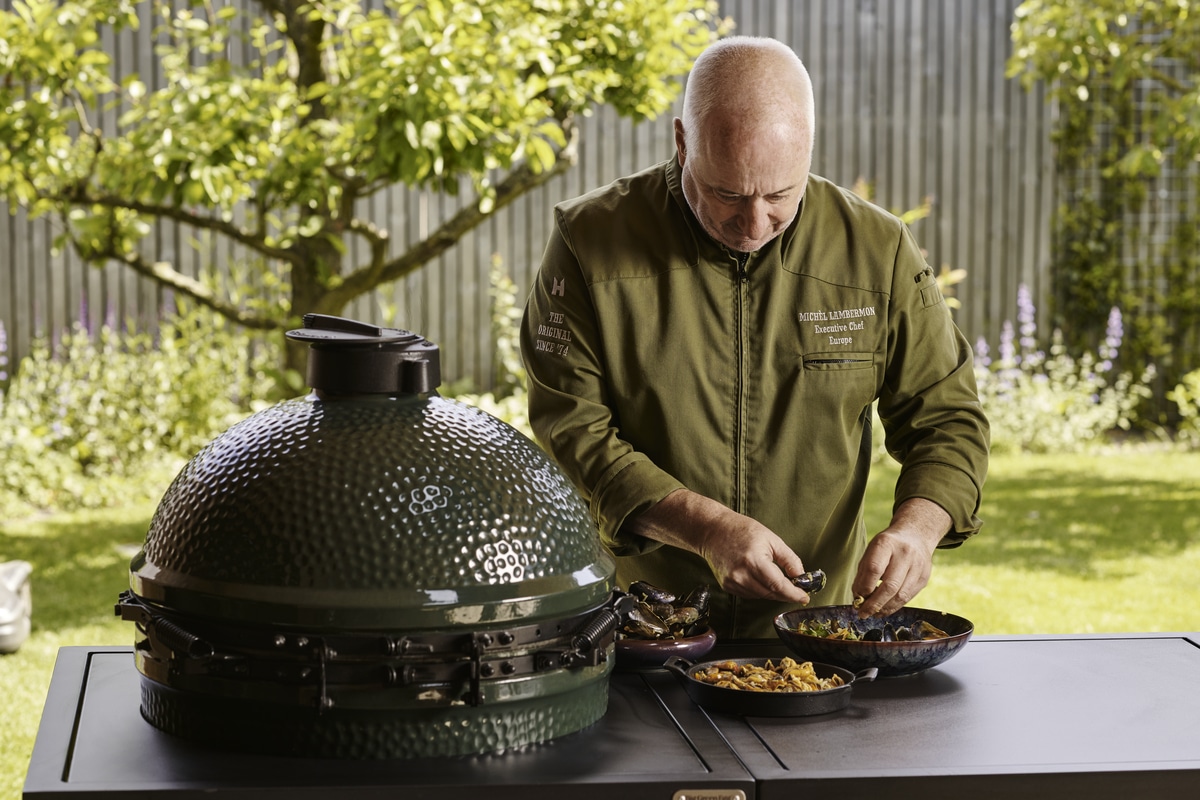 Big Green Egg kagyló recept: Ínycsiklandó kagyló percek alatt